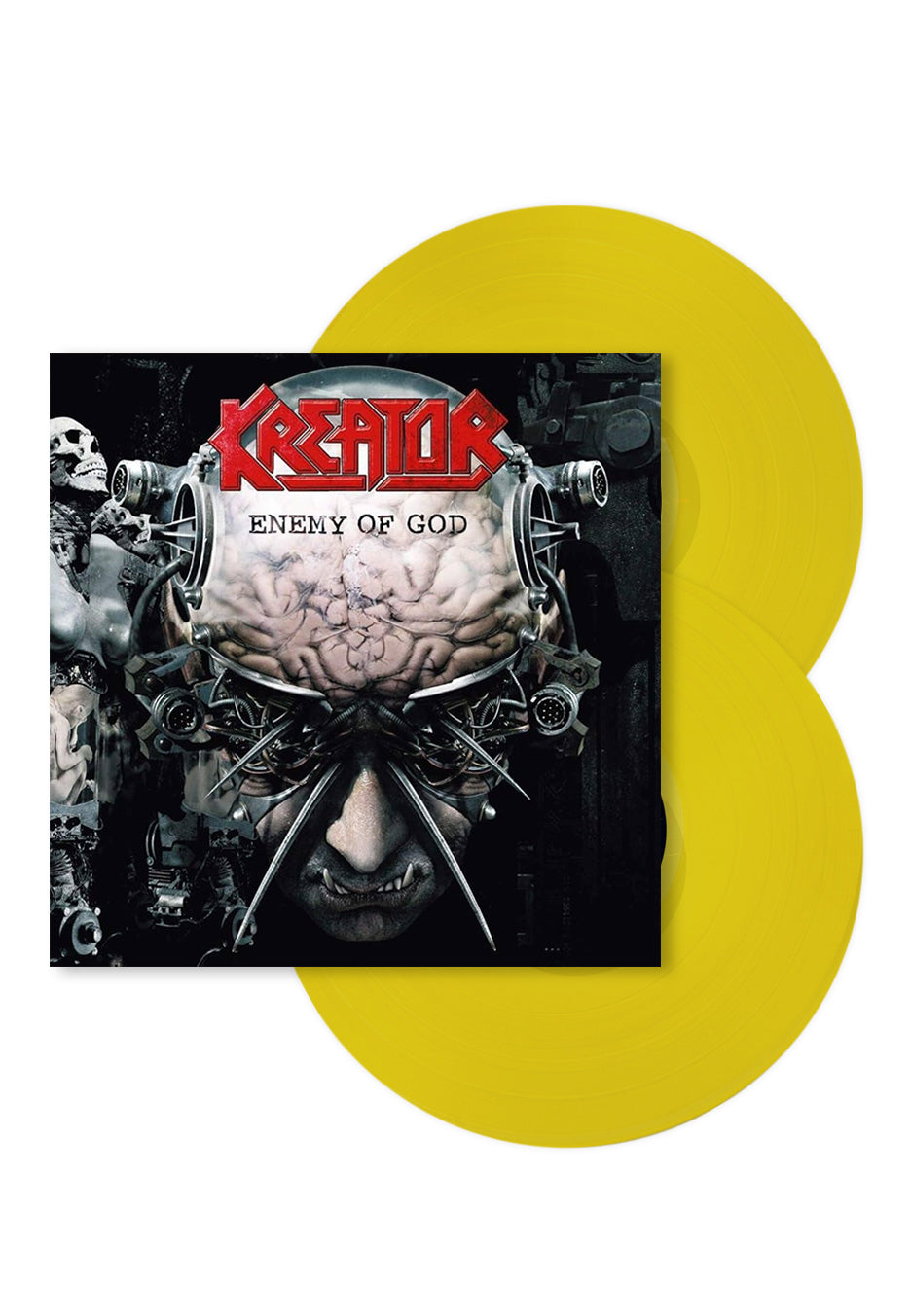 Kreator - Enemy Of God (Remastered) Ltd. Transparent Yellow - Colored 2 Vinyl | Neutral-Image