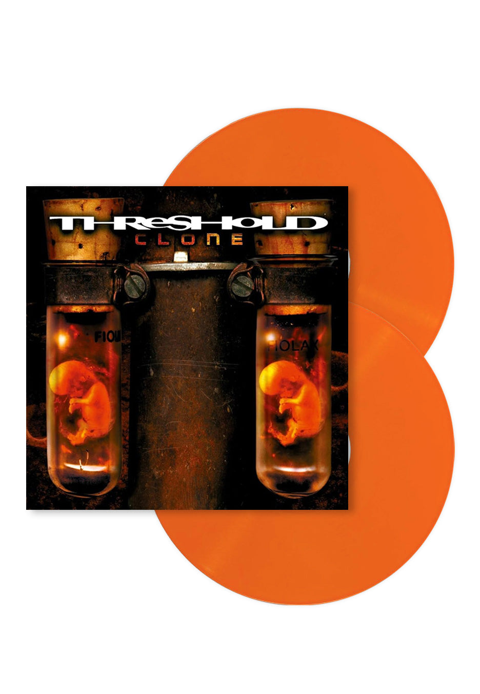 Threshold - Clone (2024 Remix) Ltd. Clear Orange - Colored 2 Vinyl | Neutral-Image