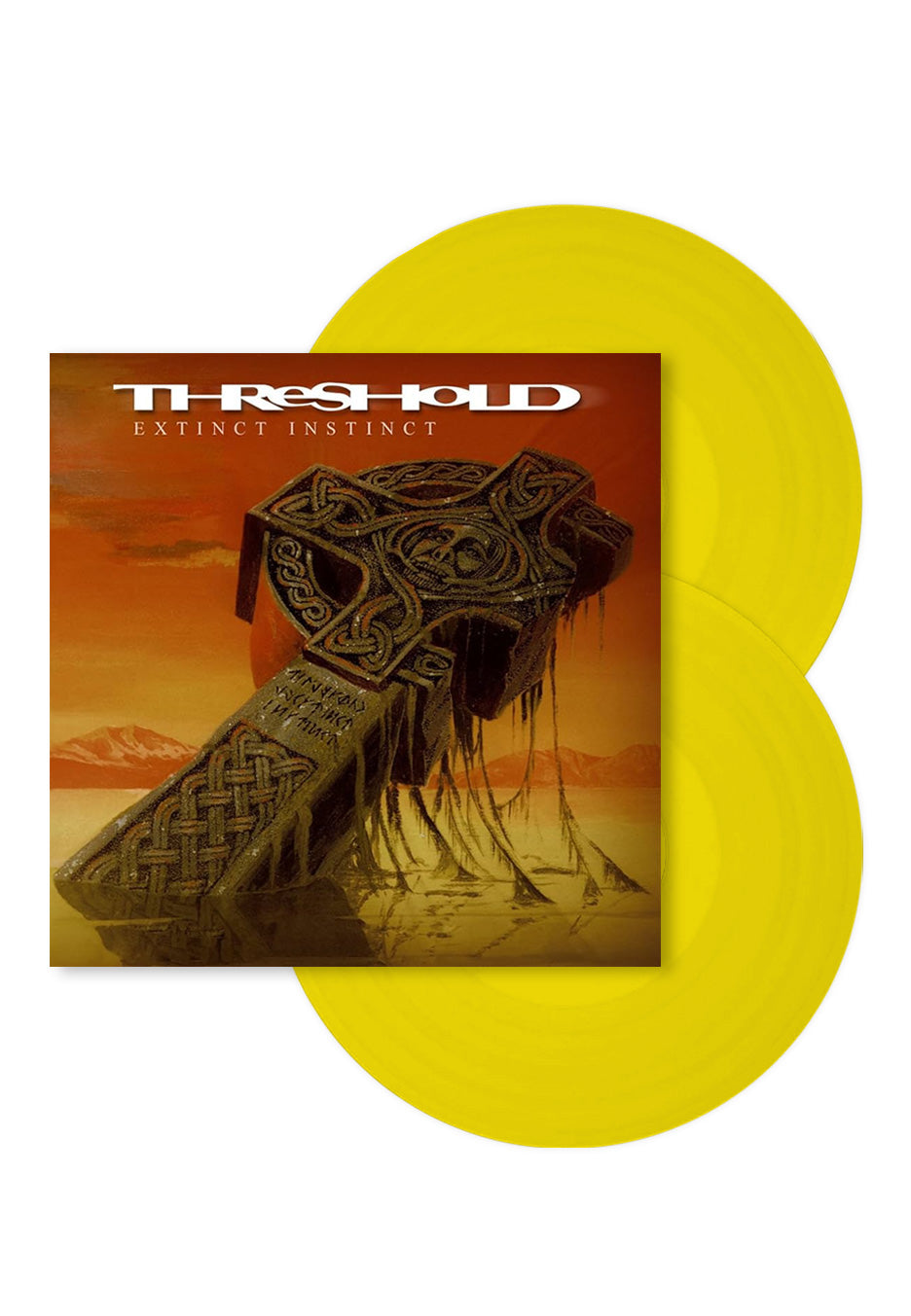 Threshold - Extinct Instinct (2024 Remix) Ltd. Clear Yellow - Colored 2 Vinyl | Neutral-Image