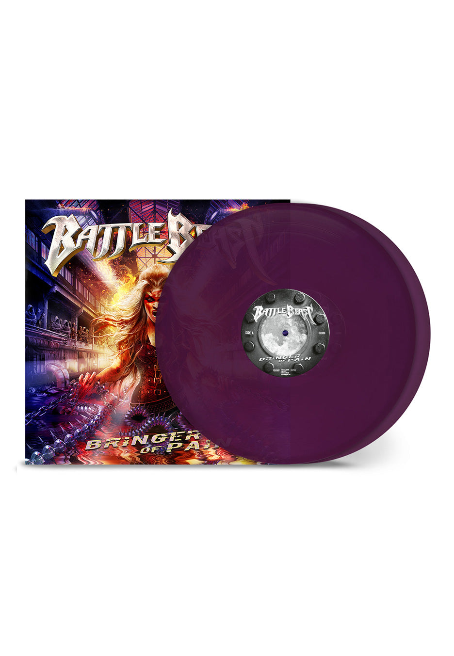 Battle Beast - Bringer Of Pain Ltd. Transparent Violet - Colored 2 Vinyl | Neutral-Image