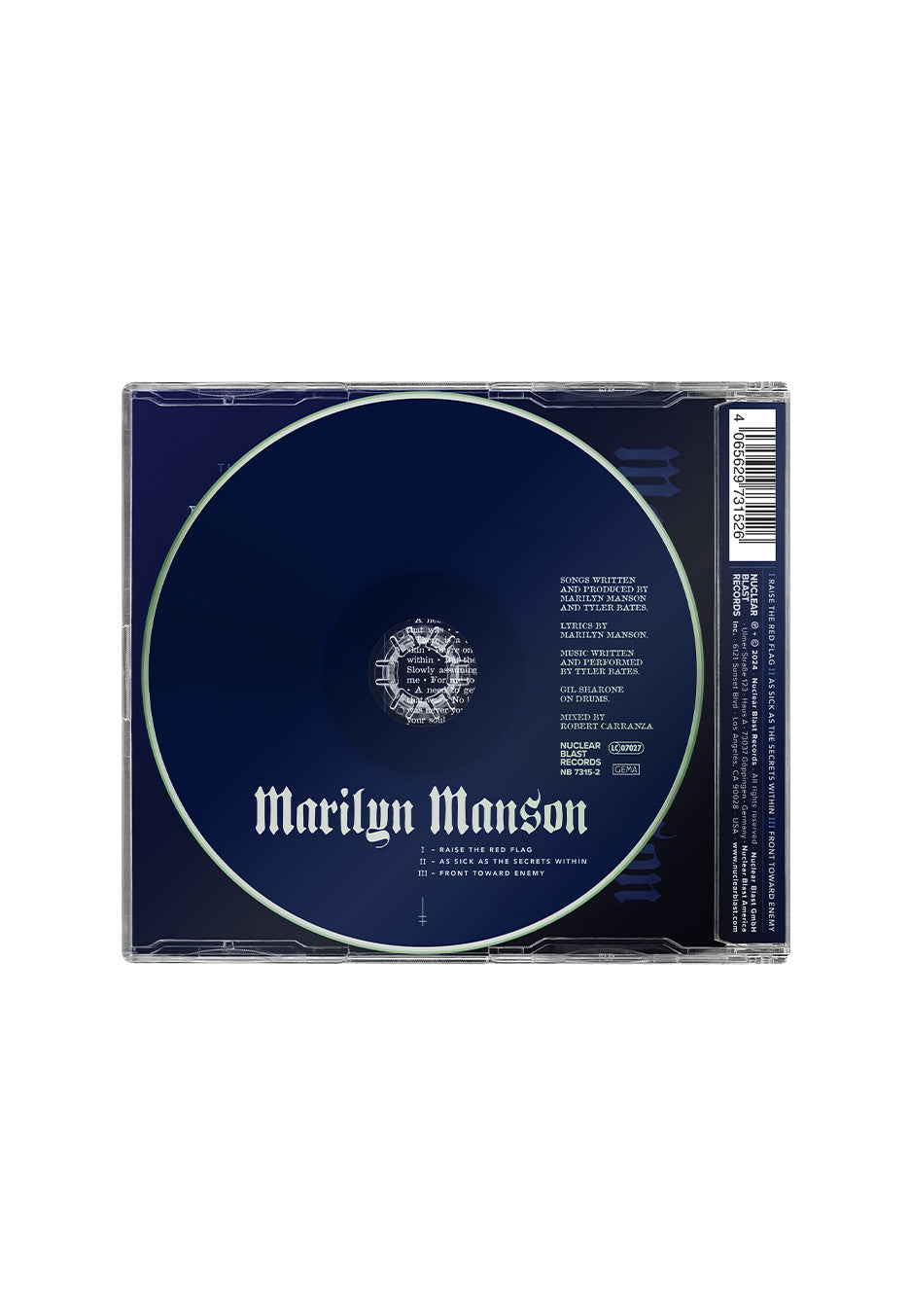 Marilyn Manson - Raise The Red Flag Ltd. - Maxi Single CD | Neutral-Image