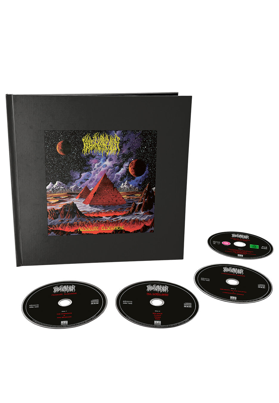 Blood Incantation - Absolute Elsewhere Ltd. Deluxe - Artbook 3 CD + Blu Ray | Neutral-Image