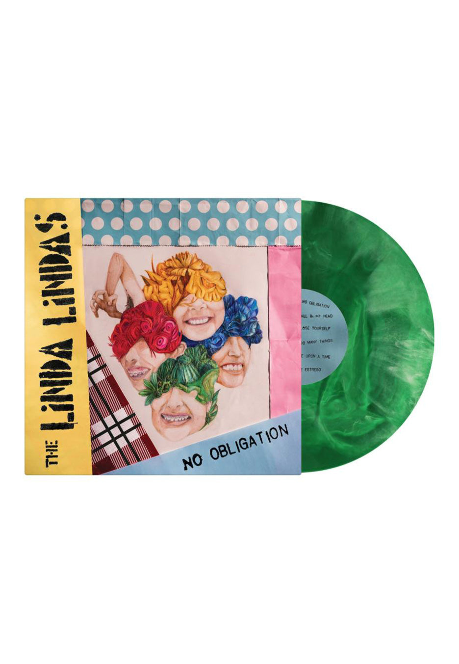 The Linda Lindas - No Obligation Ltd. Green Galaxy - Colored Vinyl | Neutral-Image