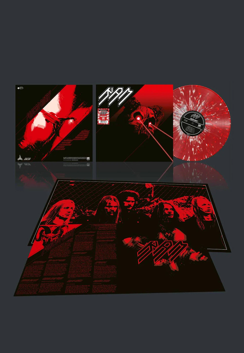 Ram - Forced Entry Ltd. Red/White - Splatter Vinyl | Neutral-Image