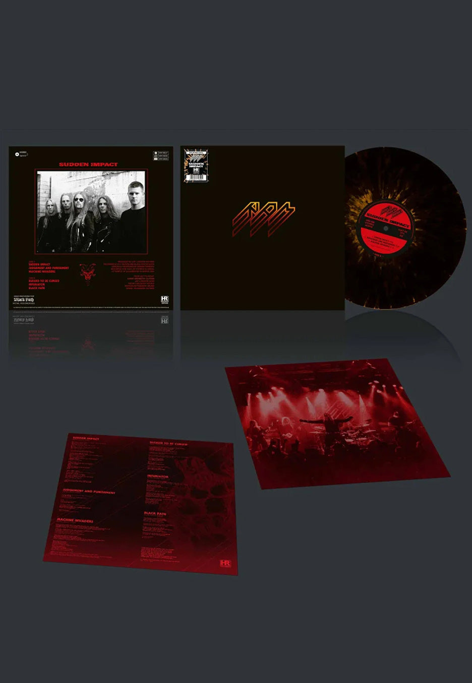 Ram - Sudden Impact Ltd. Black/Orange - Splatter Vinyl | Neutral-Image