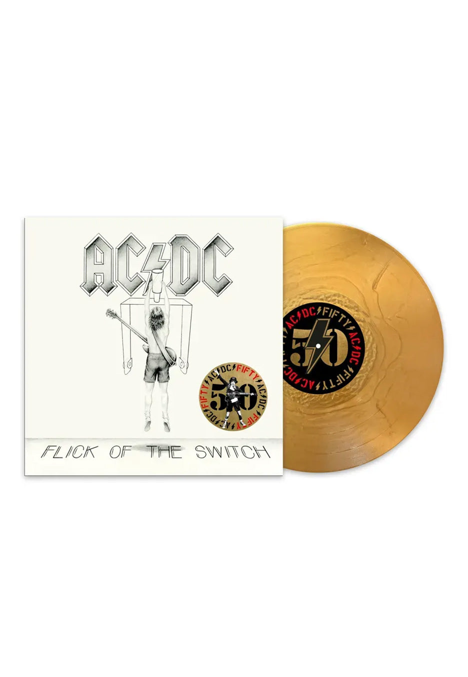 AC/DC - Flick Of The Switch (50th Anniversary) Ltd. Gold - Colored Vinyl | Neutral-Image