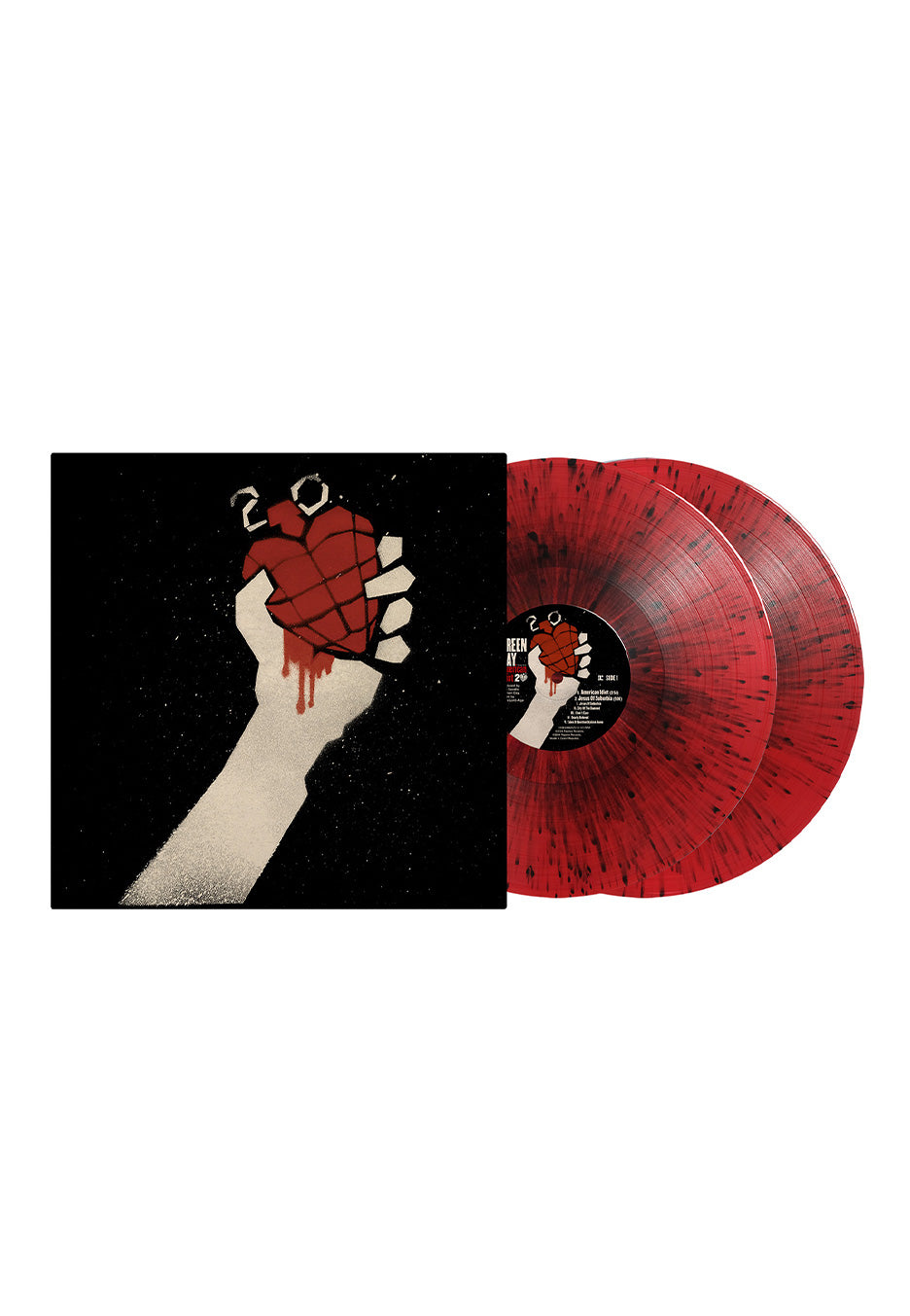 Green Day - American Idiot (20th Anniversary) Ltd. Red/Black - Colored 2 Vinyl | Neutral-Image