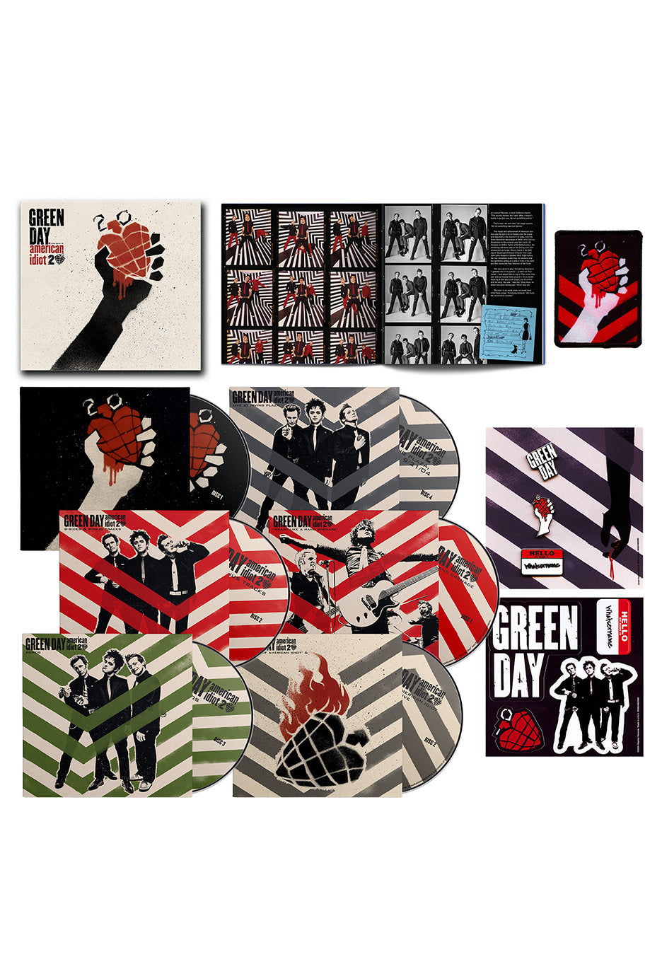 Green Day - American Idiot (20th Anniversary) Ltd. Deluxe Edition - CD Box Set | Neutral-Image