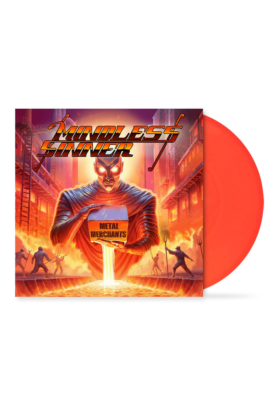 Mindless Sinner - Metal Merchants Ltd. Neon Orange - Colored Vinyl | Neutral-Image