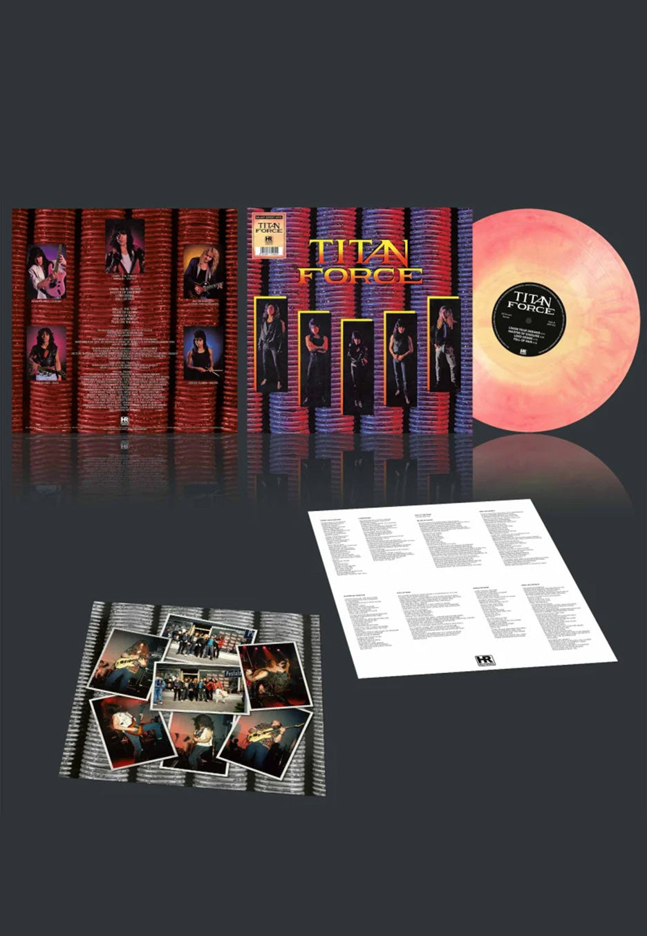 Titan Force - Titan Force Ltd. Yellow/Red - Colored Vinyl | Neutral-Image