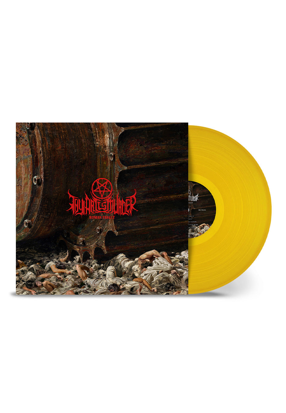 Thy Art Is Murder - Human Target Ltd. Yellow - Colored Vinyl | Neutral-Image