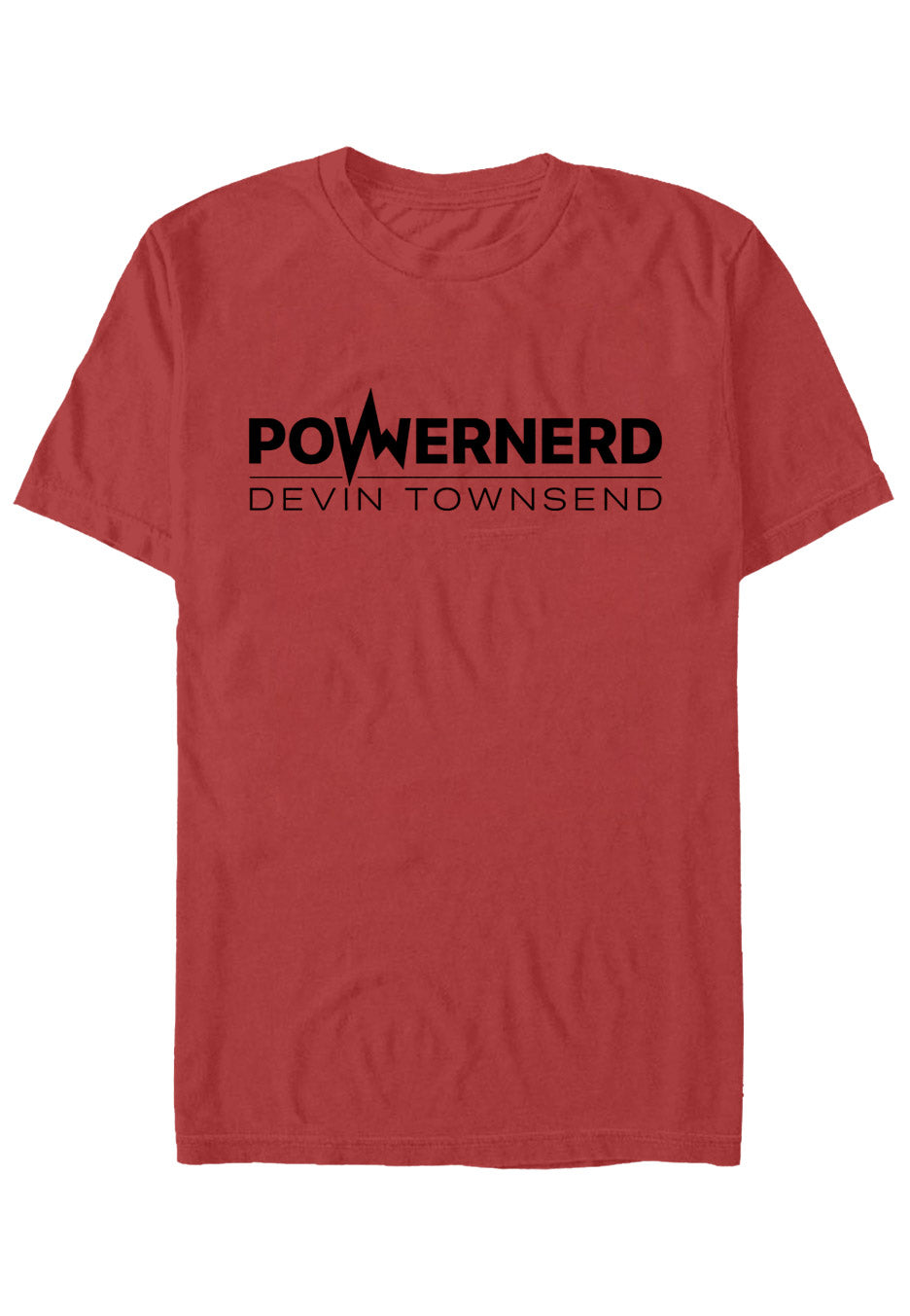 Devin Townsend - Powernerd Logo Red - T-Shirt | Neutral-Image