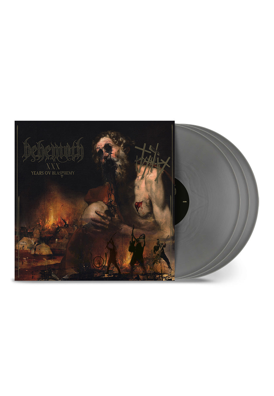 Behemoth - XXX Years Ov Blasphemy Ltd. Silver - Colored 3 Vinyl | Neutral-Image