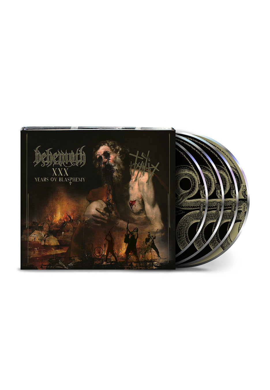 Behemoth - XXX Years Ov Blasphemy - 3CD + Bluray Mediabook | Neutral-Image