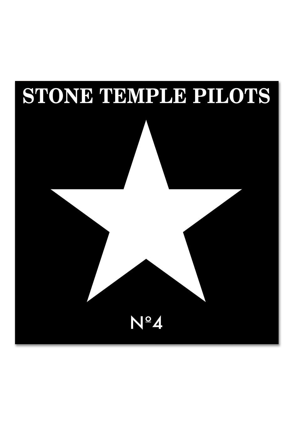 Stone Temple Pilots - No. 4 Ltd. White w/ Black - Splattered Vinyl | Neutral-Image