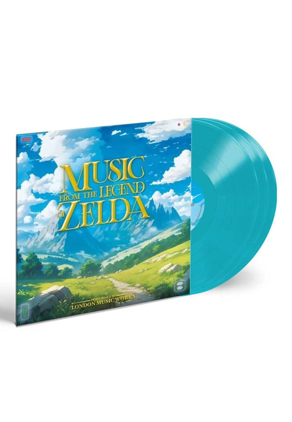 The Legend Of Zelda - Music From The Legend Of Zelda (London Music Works) Ltd. Skyblue - Colored 3 Vinyl | Neutral-Image