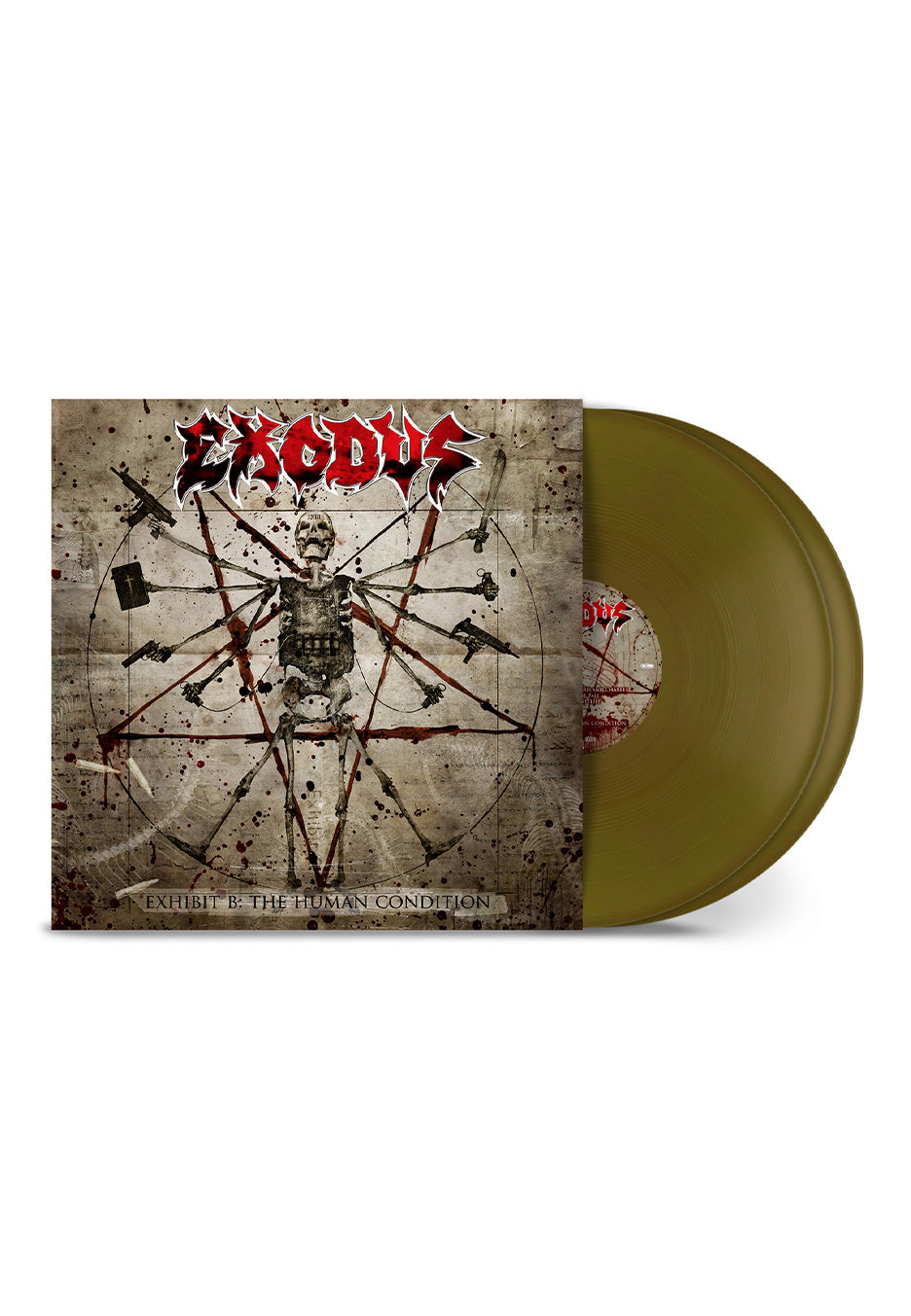 Exodus - The Human Condition: Exhibit B Ltd. Gold - Colored 2 Vinyl | Neutral-Image