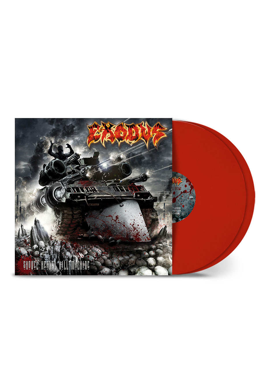 Exodus - Shovel Headed Kill Machine Red - Colored 2 Vinyl | Neutral-Image