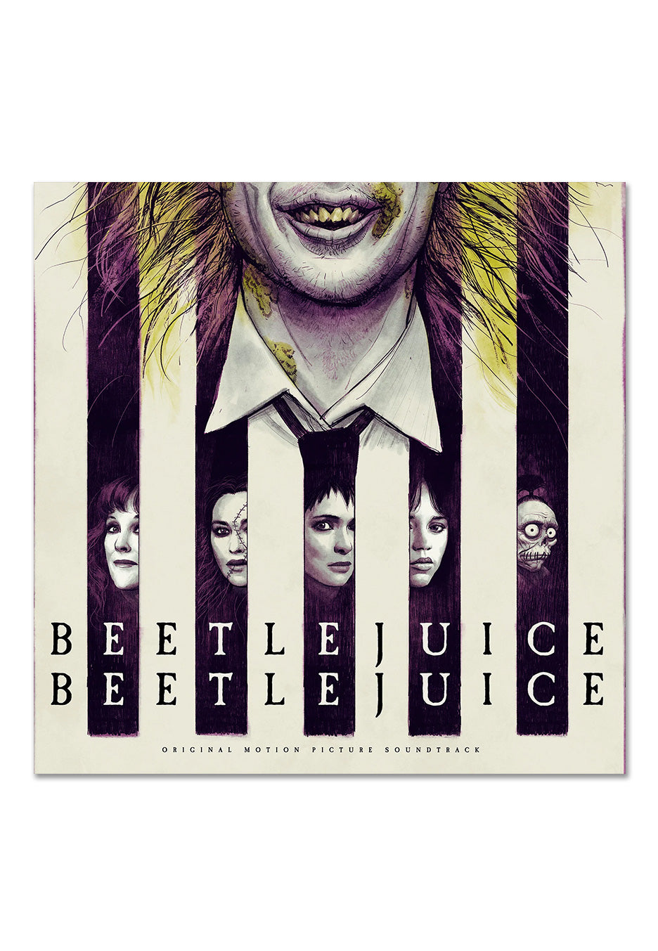 Beetlejuice - Beetlejuice Beetlejuice OST Ltd. Lime Green/Purple - Colored 2 Vinyl | Neutral-Image