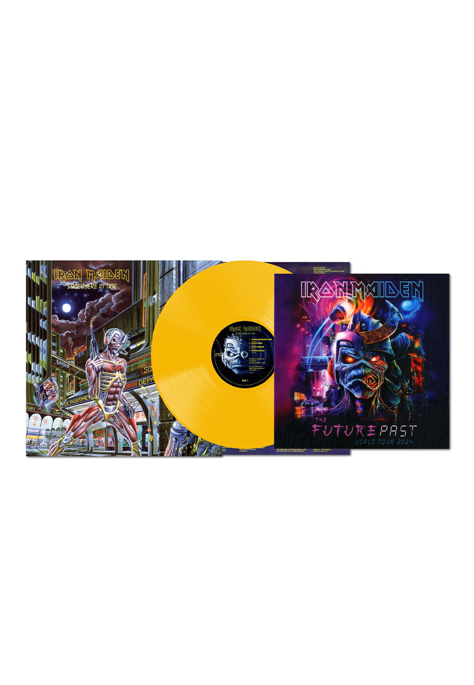 Iron Maiden - Somewhere In Time Ltd. Yellow - Colored Vinyl + Tour Lenticular | Neutral-Image