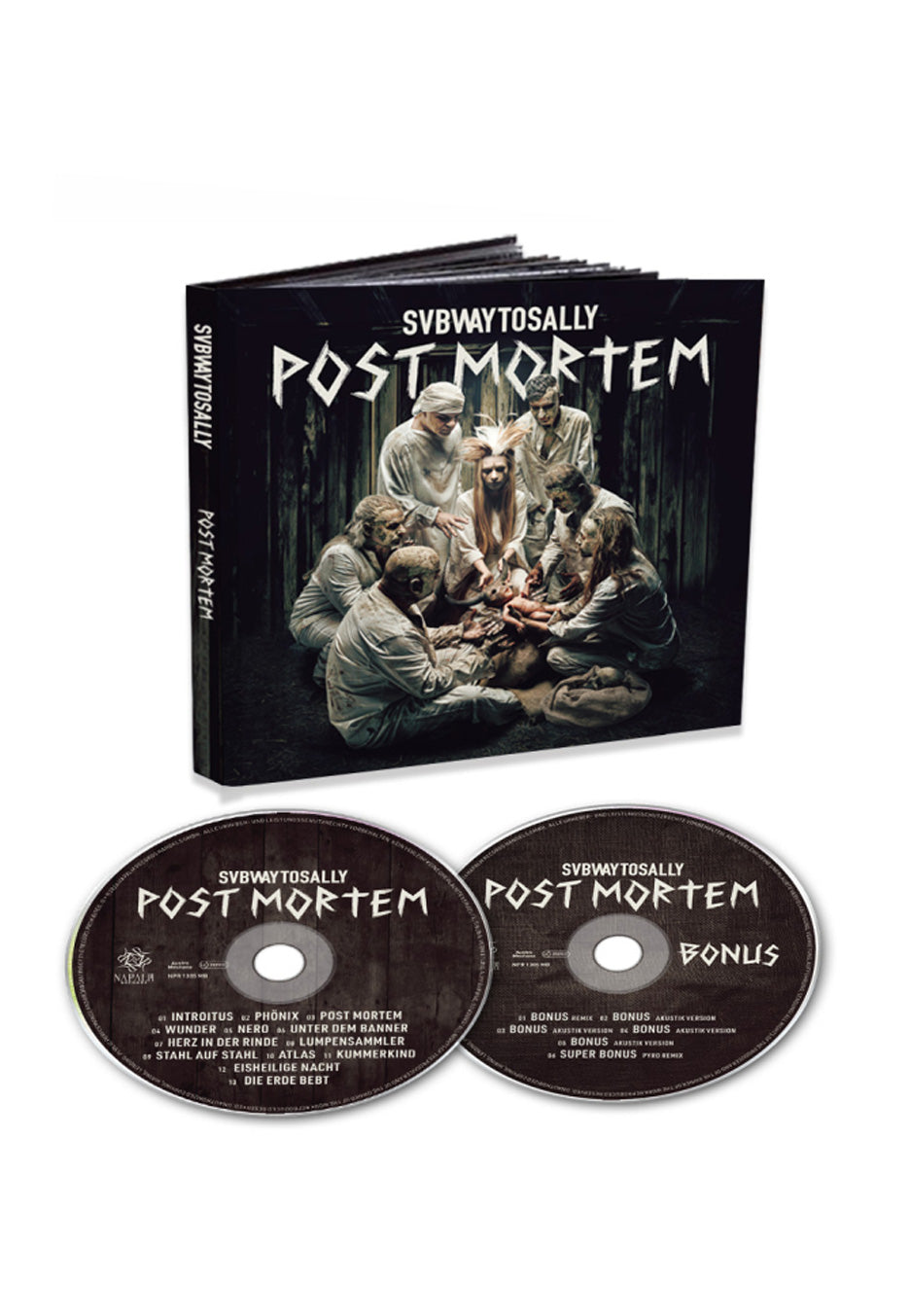 Subway To Sally - Post Mortem - 2 CD Mediabook | Neutral-Image