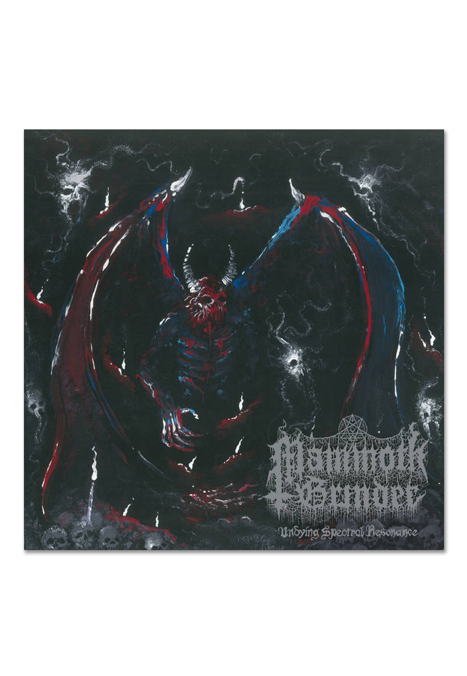 Mammoth Grinder - Undying Spectral Resonance Ltd. Cyan Blue/Red Galaxy - Colored Vinyl | Neutral-Image