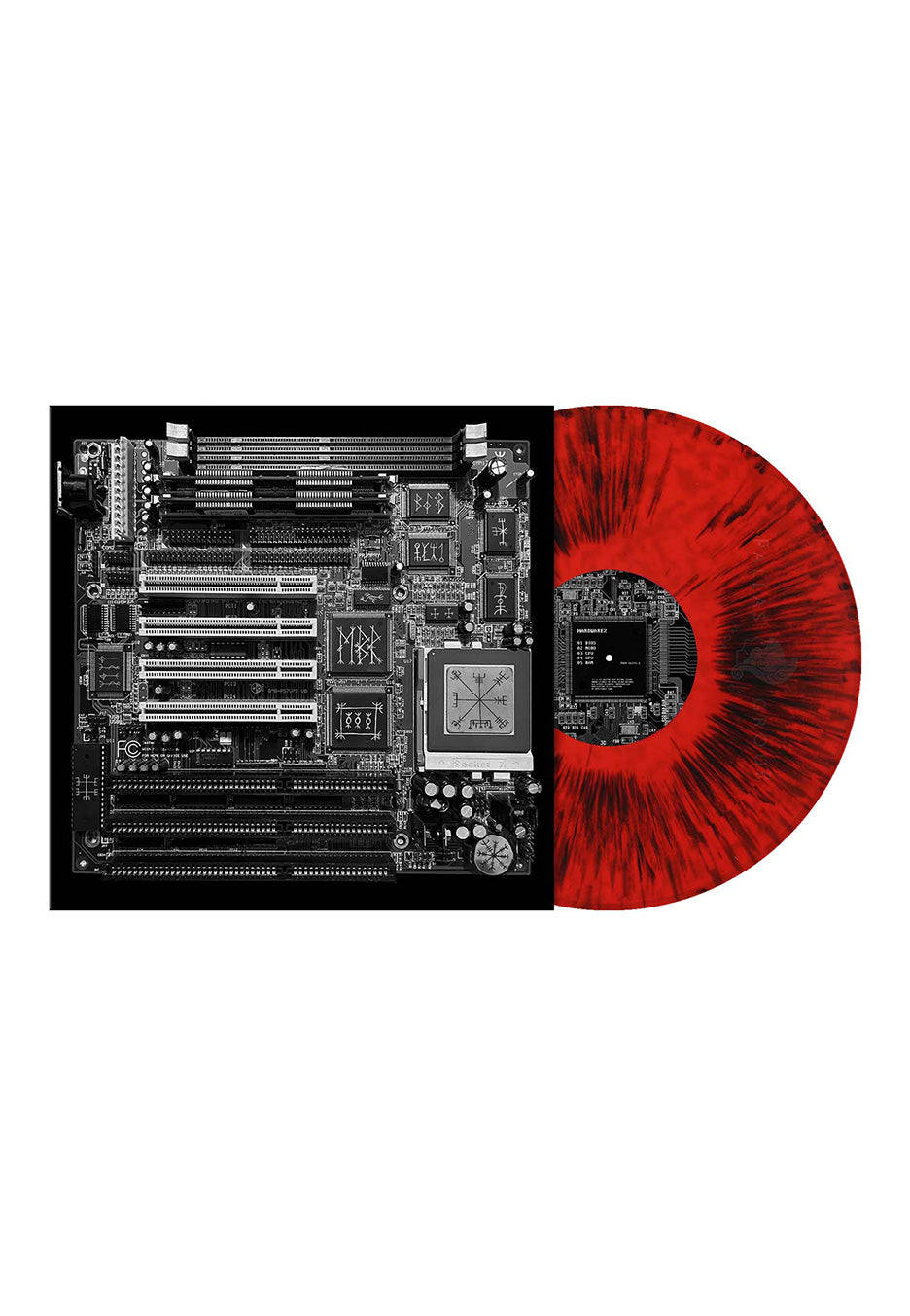 Master Reboot Record - Hardwarez Ltd. Red Opaque Blackdust - Colored Vinyl | Neutral-Image