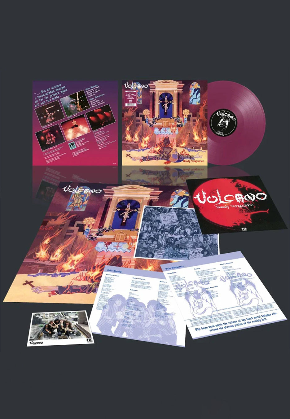 Vulcano - Bloody Vengeance Ltd. Purple - Colored Vinyl | Neutral-Image