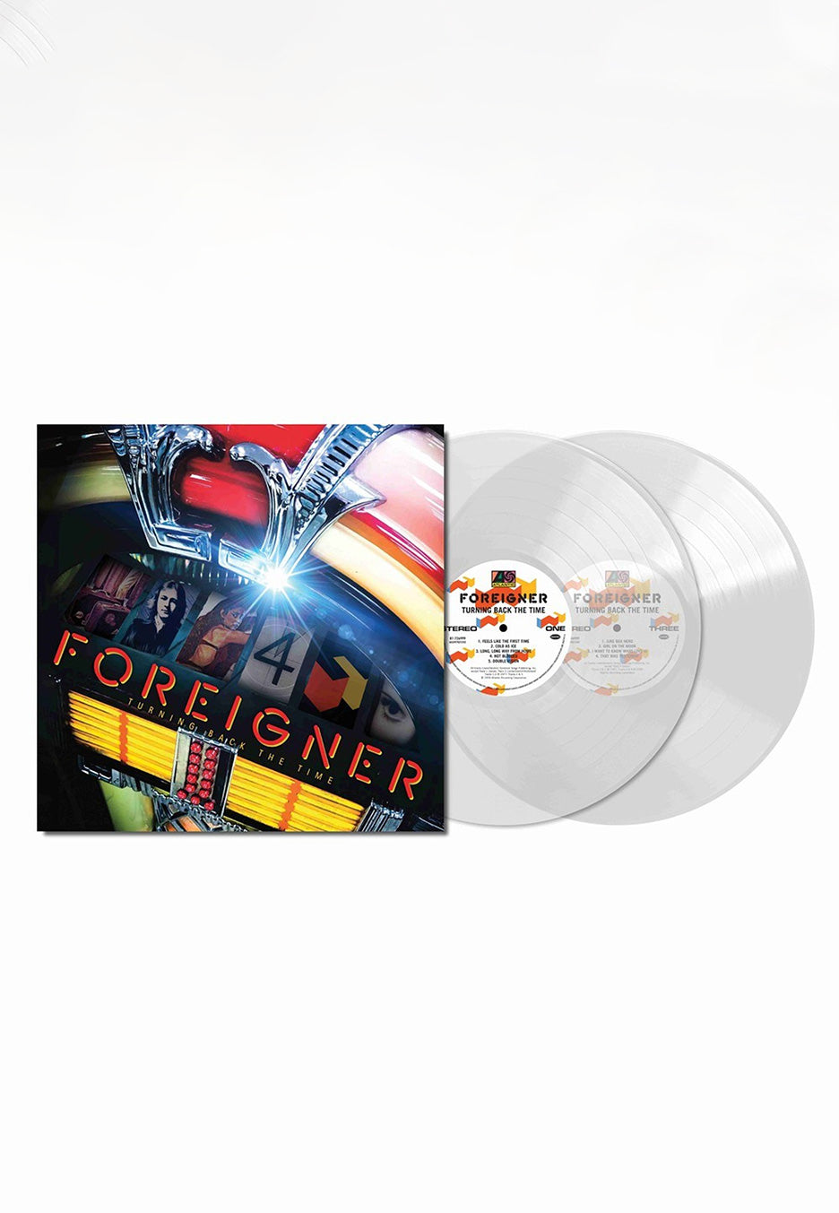 Foreigner - Turning Back The Time Ltd. Ultra Clear - Colored 2 Vinyl | Neutral-Image