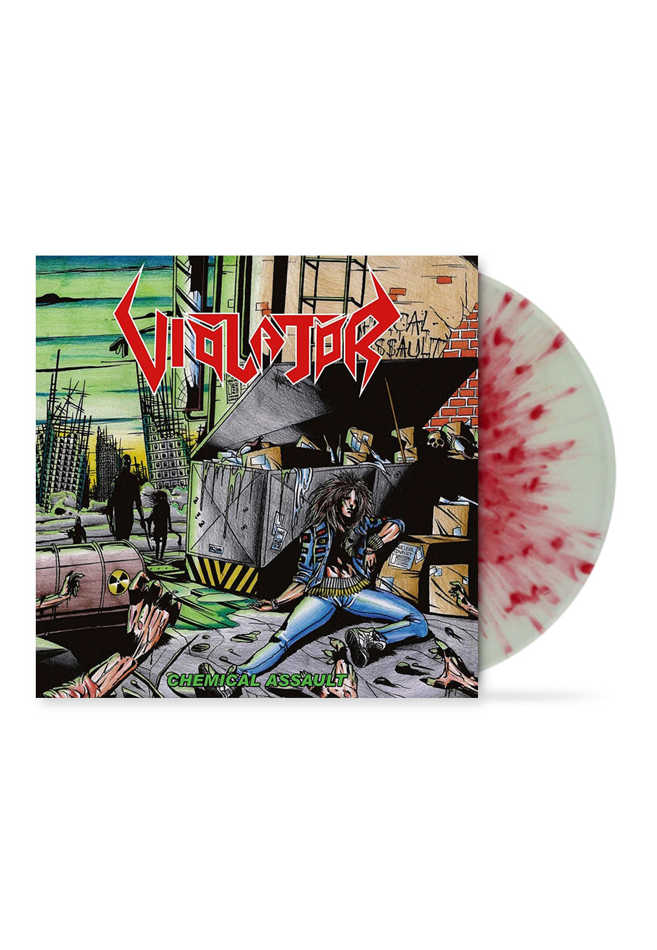 Violator - Chemical Assault Ltd. Mint w/ Red - Splattered Vinyl | Neutral-Image