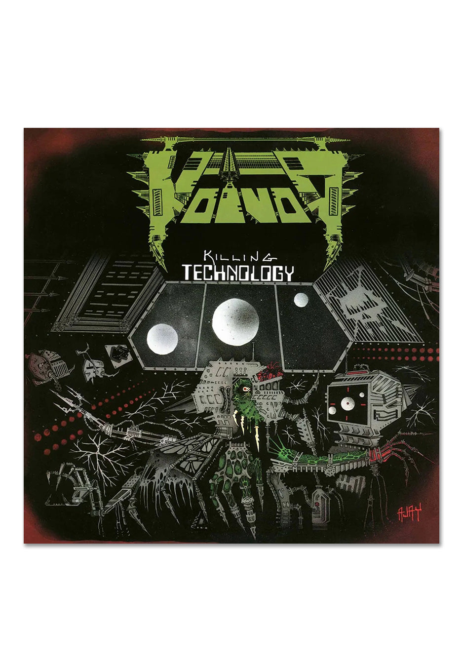 Voivod - Killing Technology Ltd. Black/Neon Green Galaxy - Colored Vinyl | Neutral-Image