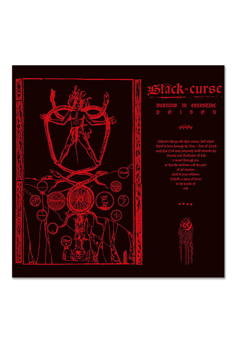 Black Curse - Burning In Celestial Poison - CD | Neutral-Image