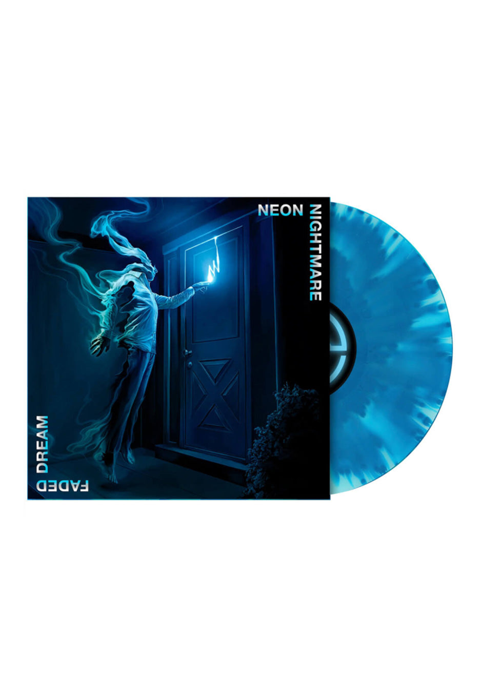 Neon Nightmare - Faded Dream Ltd. Electric Blue/Aqua Blue Cloudy - Colored Vinyl | Neutral-Image