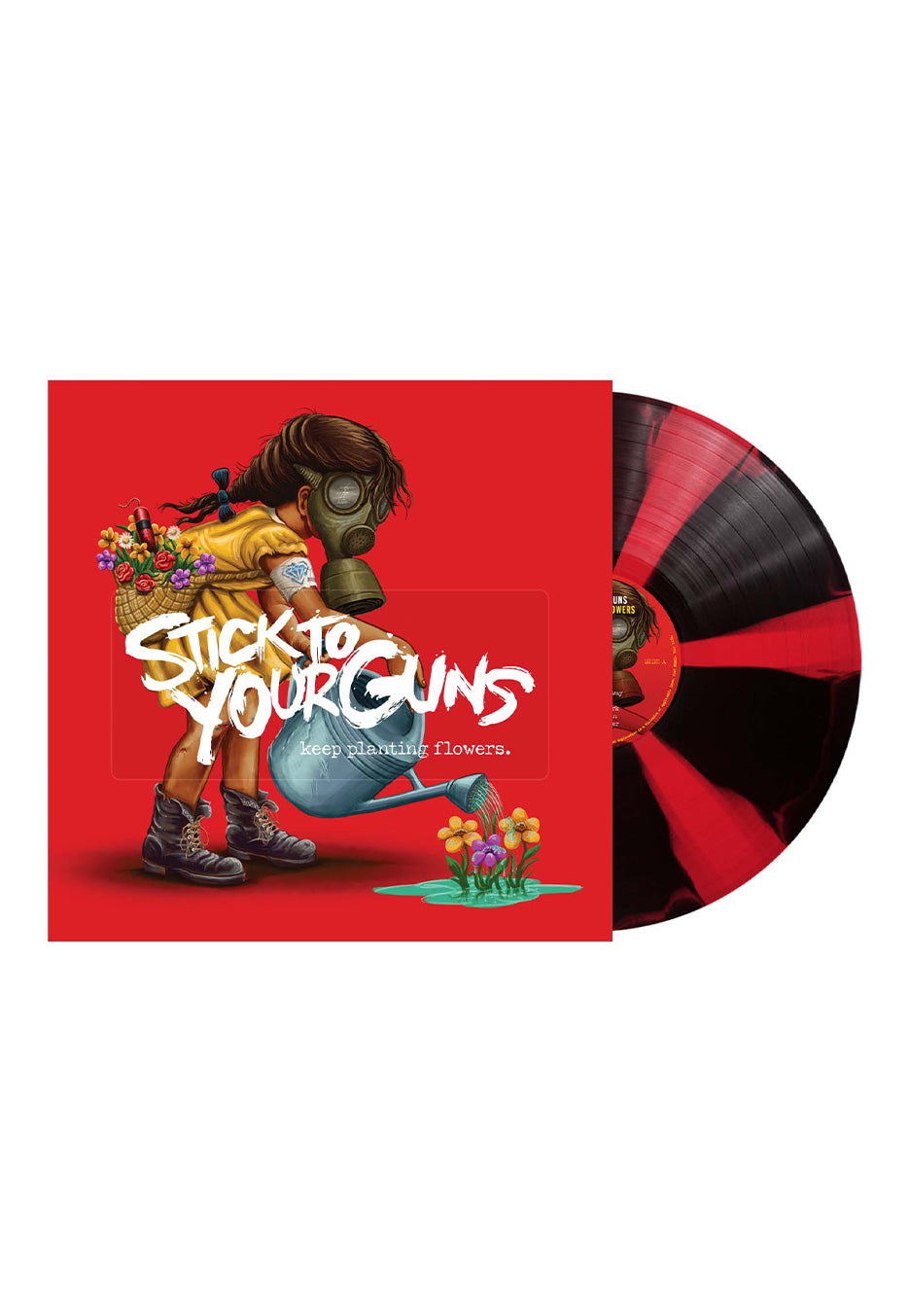 Stick To Your Guns - Keep Planting Flowers Ltd. Black/ Red Cornetto - Colored Vinyl | Neutral-Image