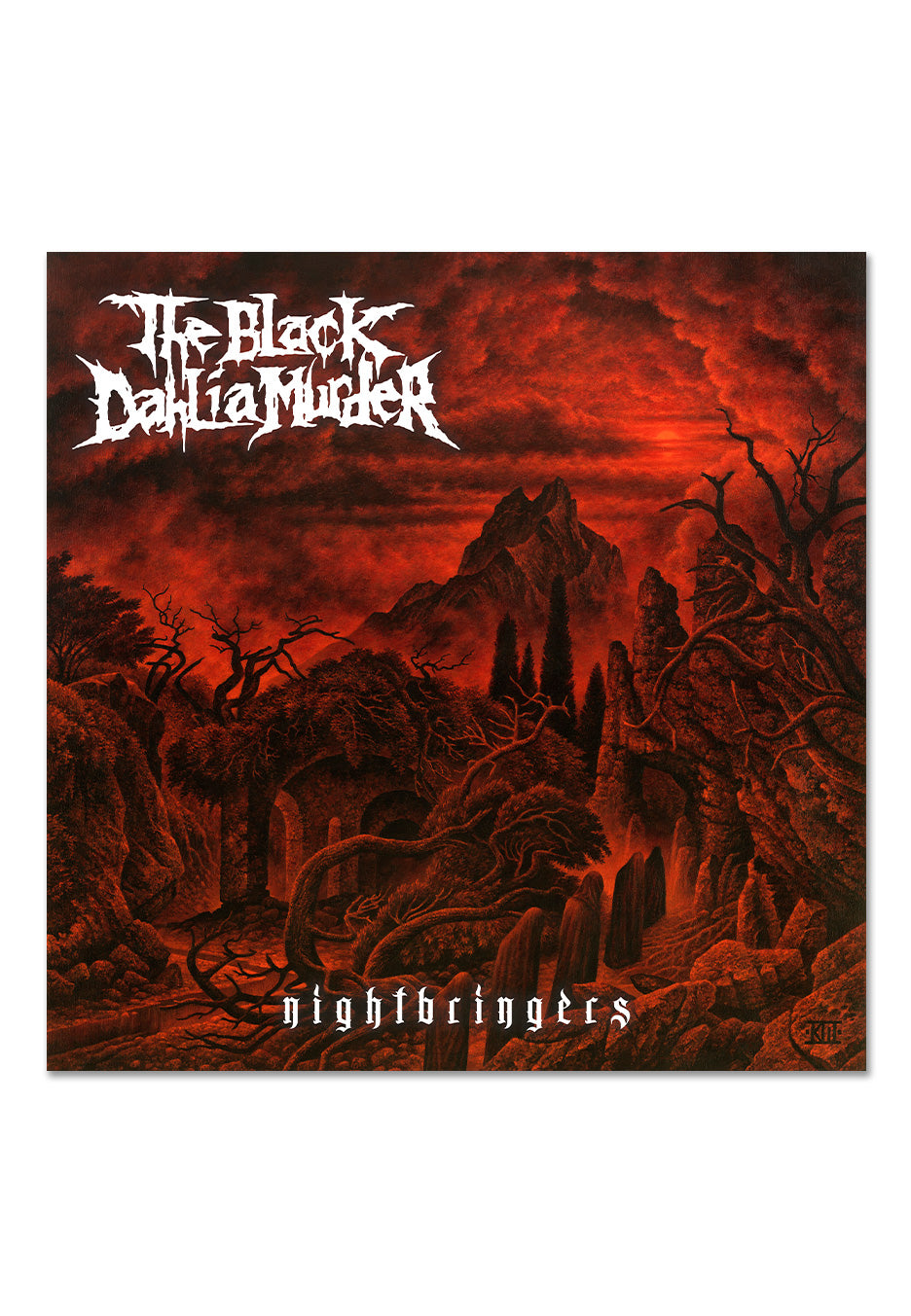 The Black Dahlia Murder - Nightbringers Ltd. Midnight Blue - Marbled Vinyl | Neutral-Image