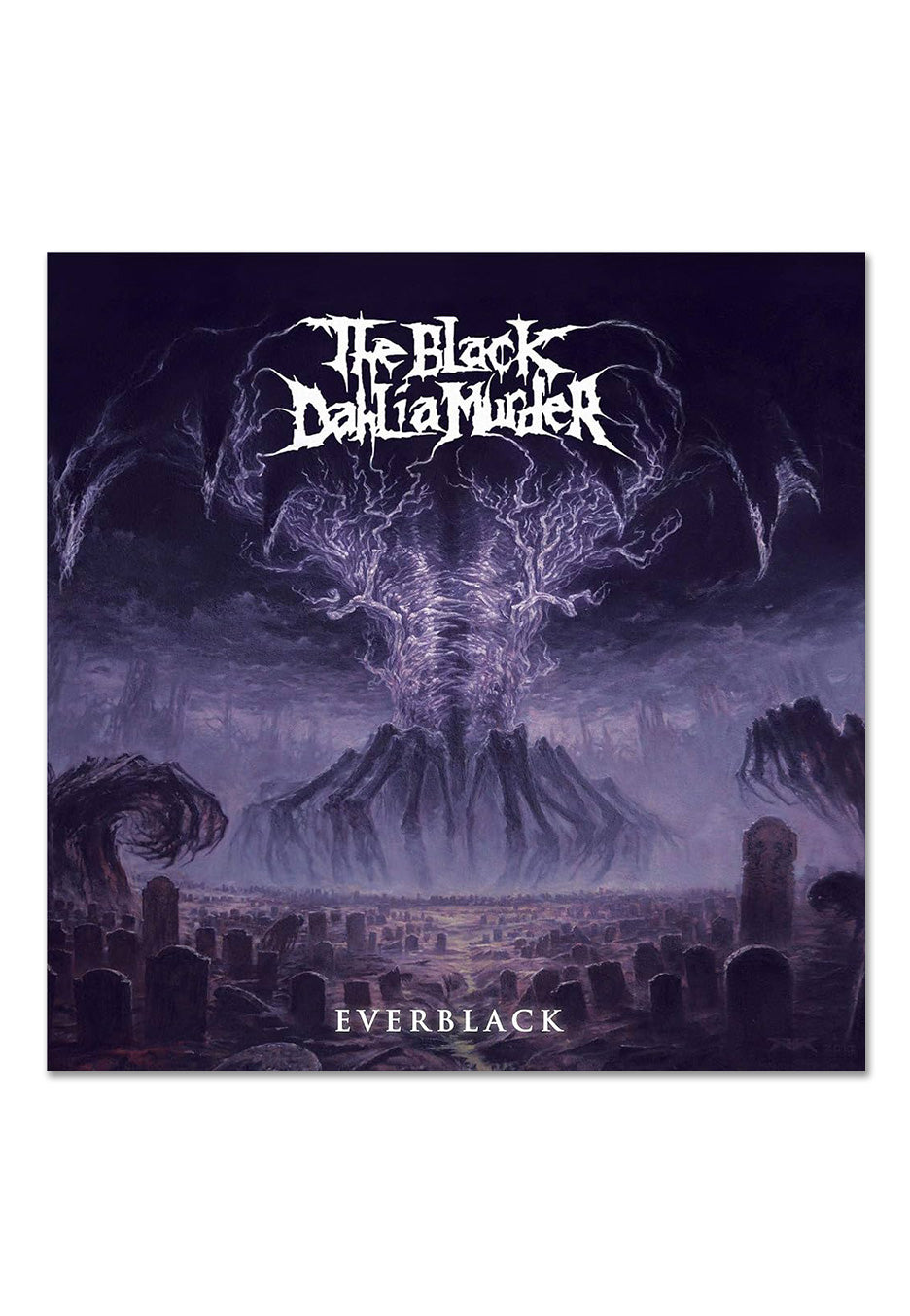 The Black Dahlia Murder - Everblack Ltd. White w/ Black - Splattered Vinyl | Neutral-Image