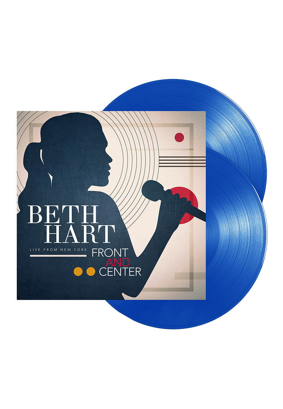 Beth Hart - Front And Center: Live From New York Ltd. Blue - Colored 2 Vinyl | Neutral-Image