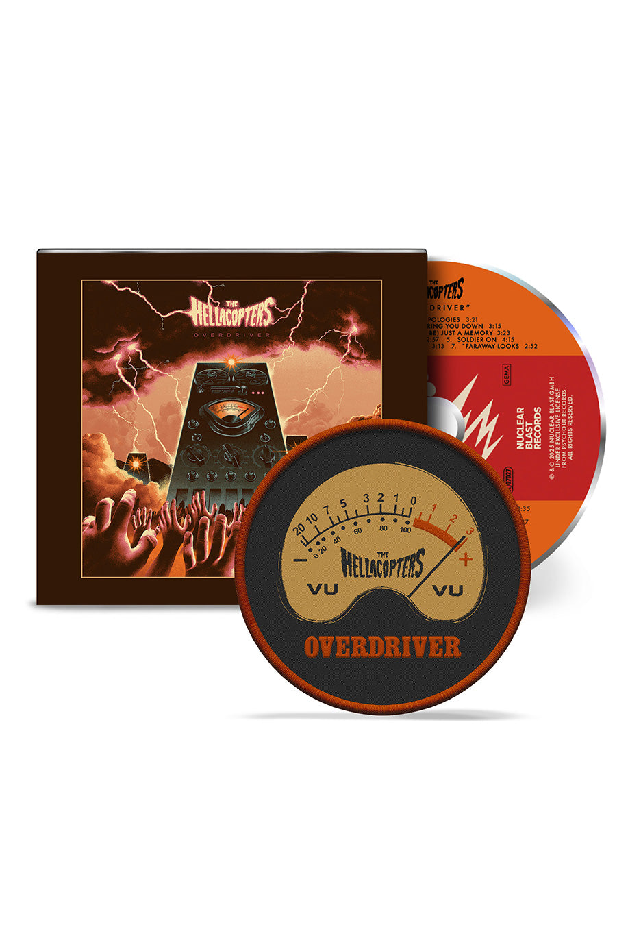 The Hellacopters - Overdriver Indie Exclusive - Digi CD + Patch | Neutral-Image