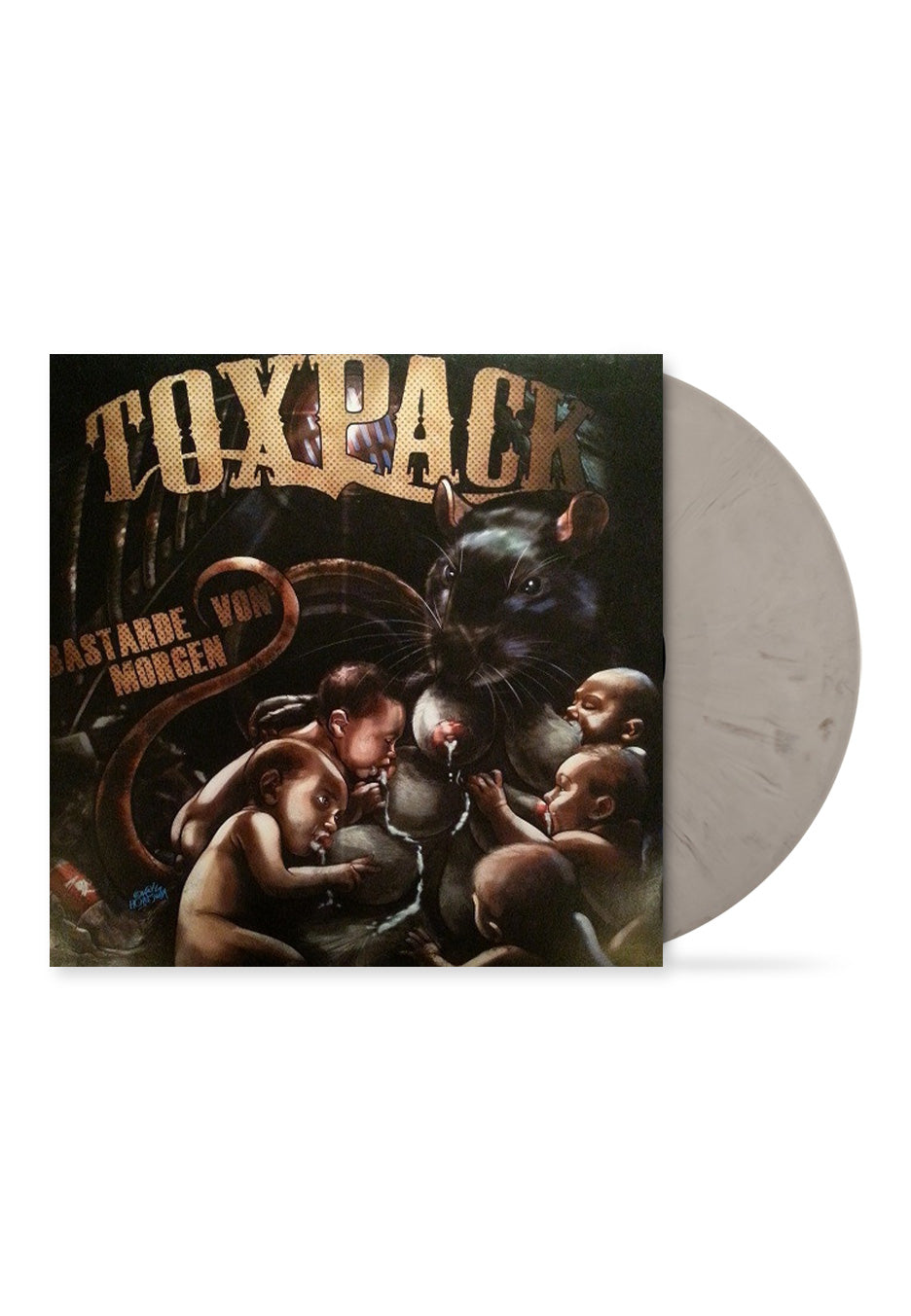 Toxpack - Bastarde Von Morgen Ltd. Creme w/ Silver/Black - Colored Vinyl | Neutral-Image