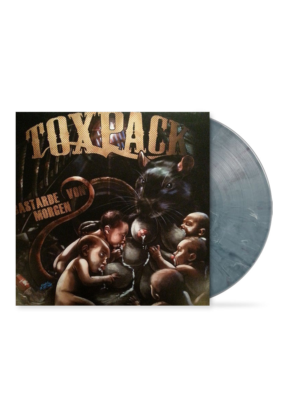 Toxpack - Bastarde Von Morgen Ltd. Blue/Grey - Marbled Vinyl | Neutral-Image