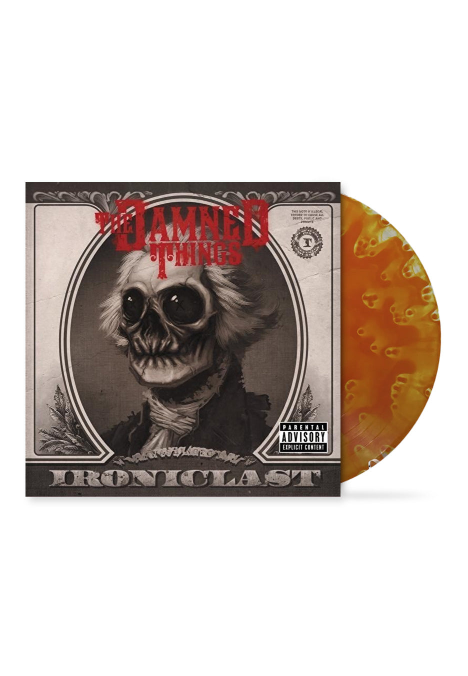 The Damned Things - Ironiclast Ltd. Flames Orange - Colored Vinyl | Neutral-Image