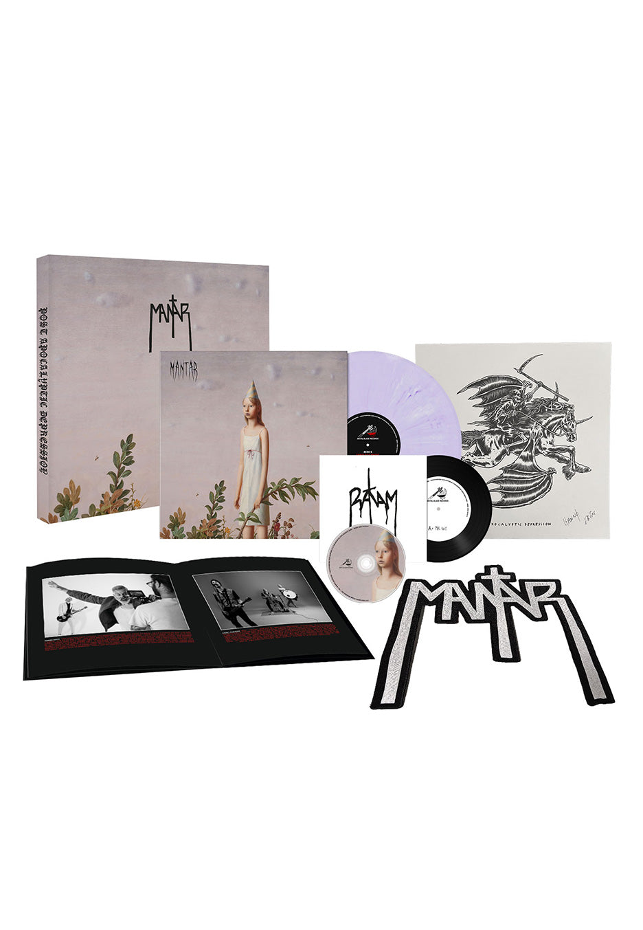 Mantar - Post Apocalyptic Depression Ltd. Light Lilac - Box Set | Neutral-Image