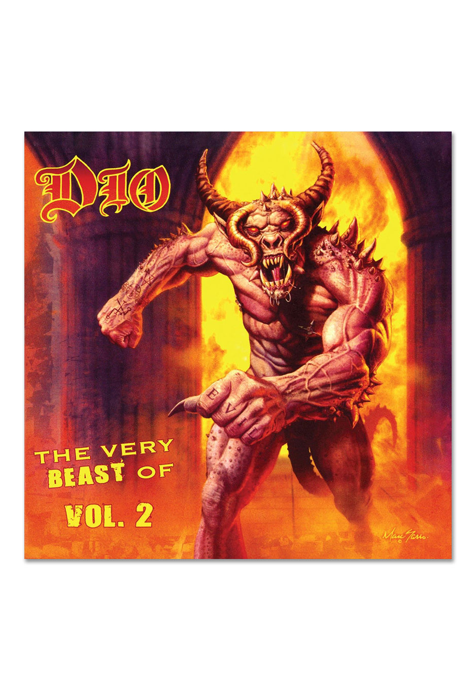 Dio - The Very Beast Of Dio Vol. 2 Ltd. Fire Red - Splattered 2 Vinyl | Neutral-Image