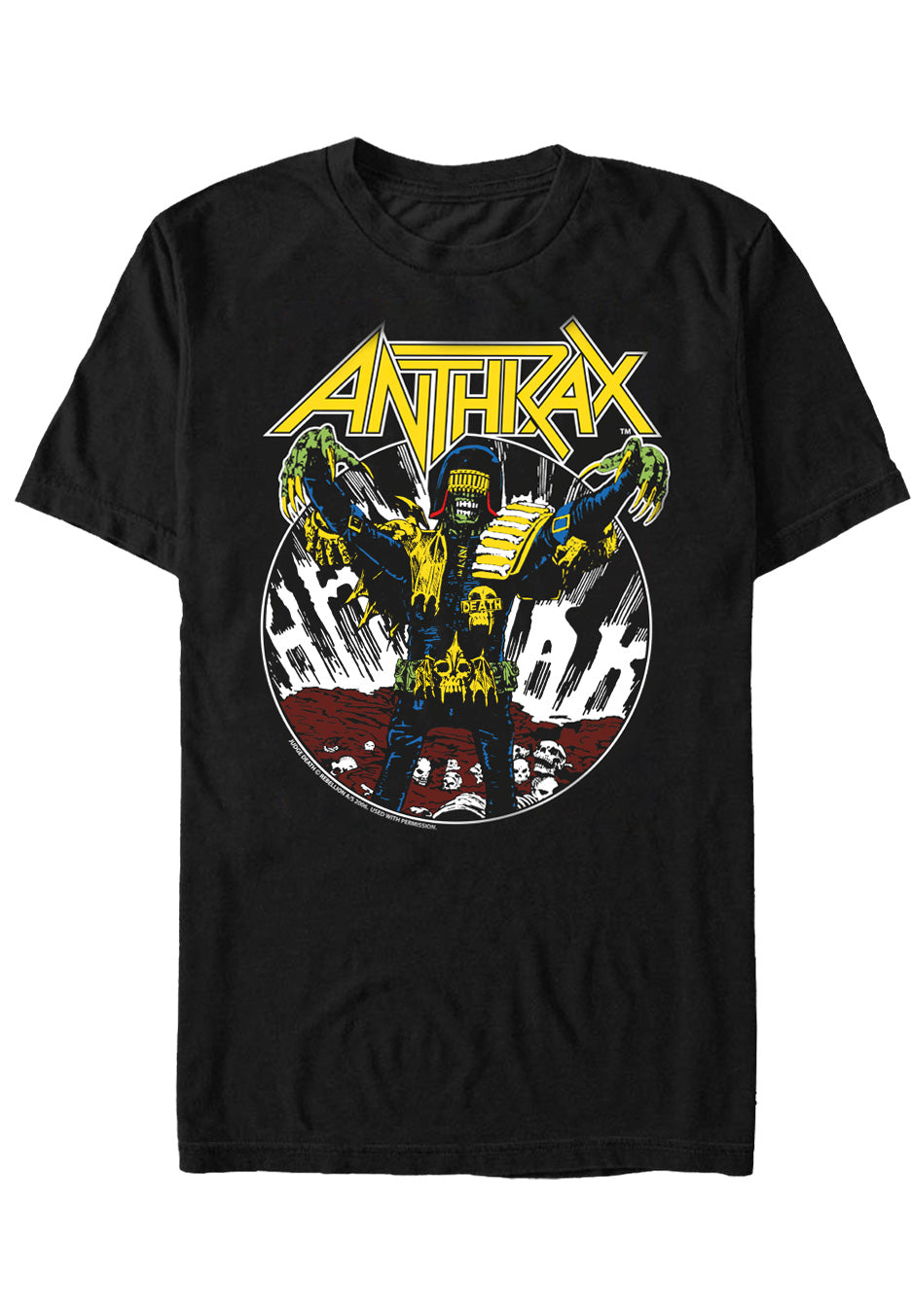 Anthrax - Judge Death - T-Shirt | Neutral-Image