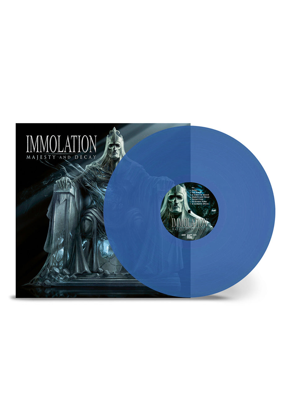 Immolation - Majesty And Decay Ltd. Transparent Blue - Colored Vinyl | Neutral-Image