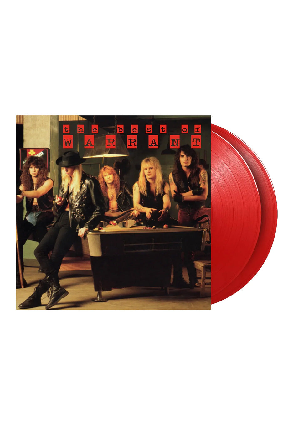 Warrant - The Best Of Warrant Ltd. Red - Colored 2 Vinyl | Neutral-Image