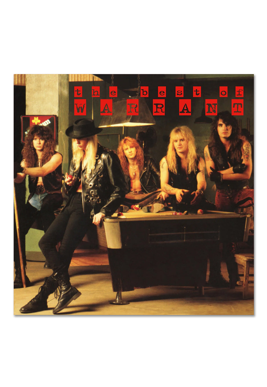 Warrant - The Best Of Warrant Ltd. Red - Colored 2 Vinyl | Neutral-Image