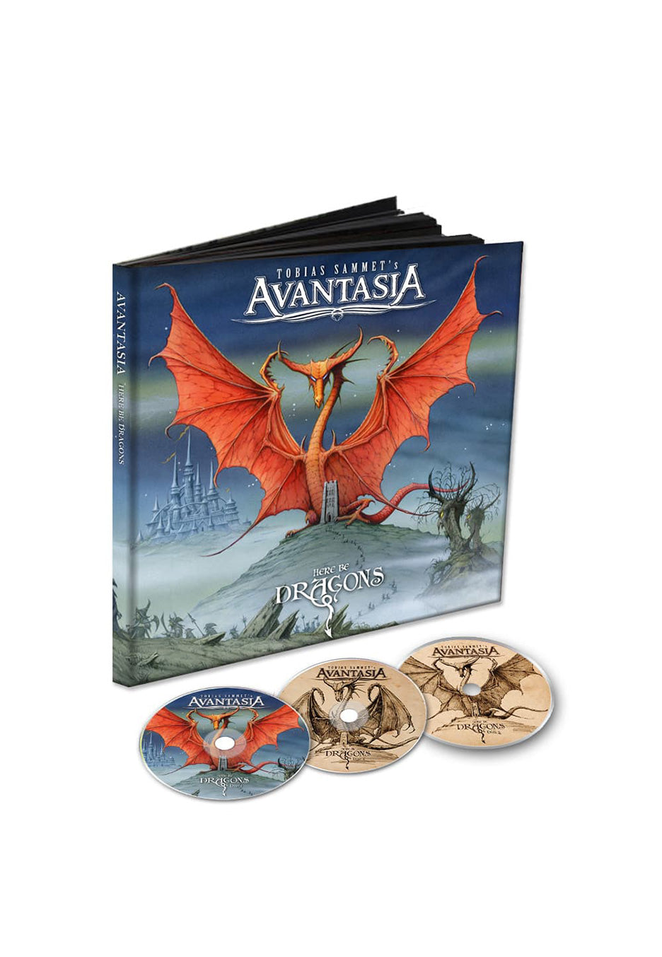 Avantasia - Here Be Dragons - 3 CD Artbook | Neutral-Image