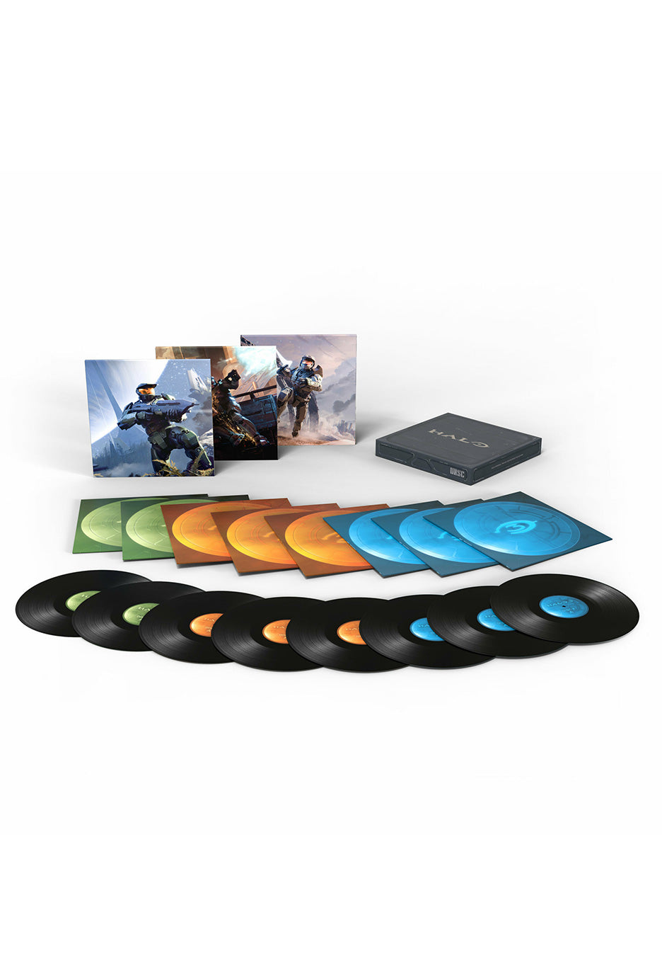 Halo - Halo Original Trilogy Soundtrack Collection - 8 Vinyl Boxset ...