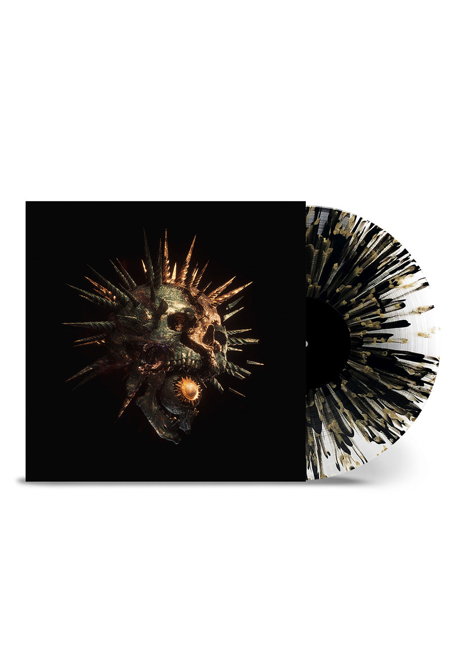 Bleed From Within - Zenith Transparent Clear w/ Gold/Black Indie Exclusive - Splattered Vinyl | Neutral-Image